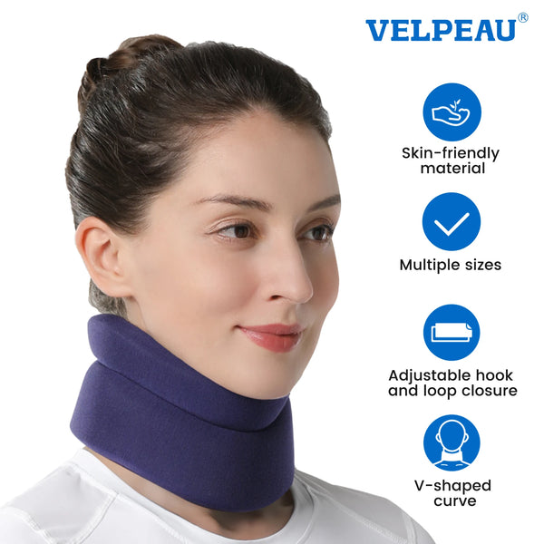 VELPEAU Neck Brace Sponge - Ultimate Relief for Neck Pain