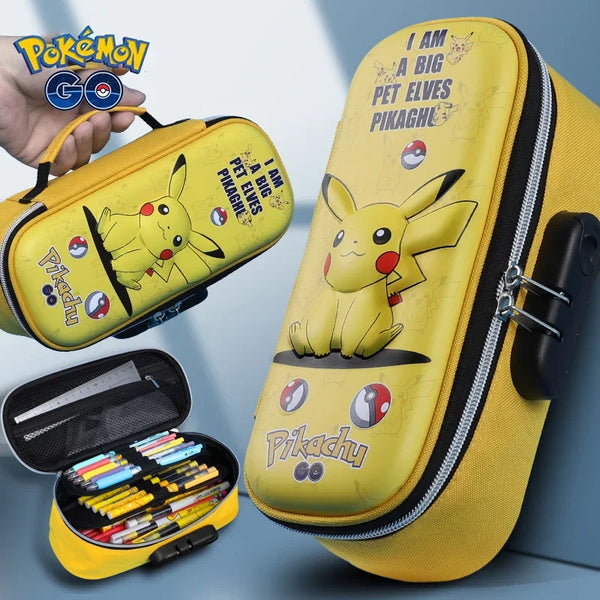 Pikachu 3D Pencil Case: Ultimate Stationery Security - YooSwift