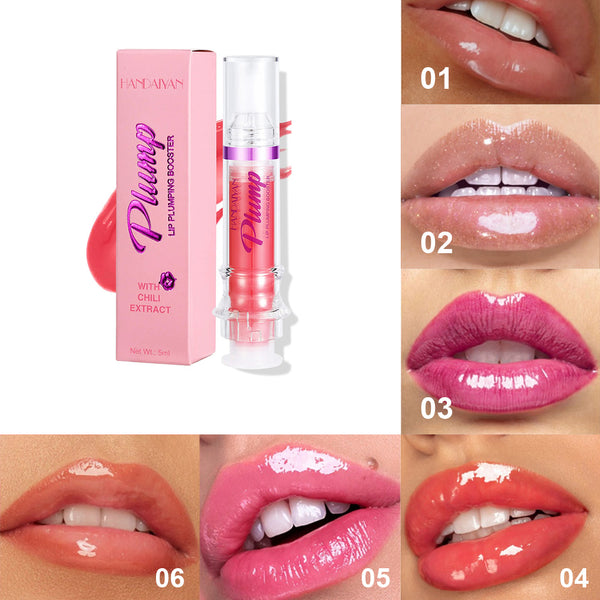 New Tube Lip Rich Lip Color Slightly Spicy Lip Honey Lip Glass Mirror Face Lip Mirror Liquid Lipstick - YooSwift